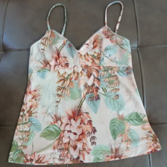 ZIMMERMANN Floral‎ Print V-Neck Tank Top - Picture 1 of 6